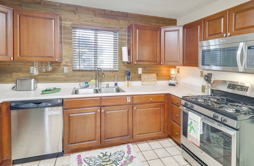 Northeast Heights House | Covered Patio & Private Yard: Albuquerque Retreat