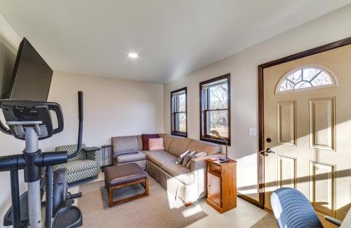 Bristow House | Covered Porch & Grill: 1-Acre Property in Bristow!