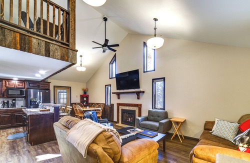 Bristow House | Covered Porch & Grill: 1-Acre Property in Bristow!