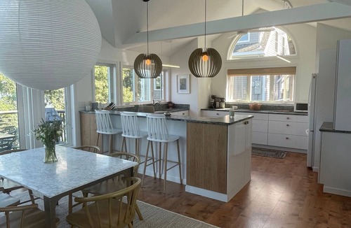 Sebascodegan Island House | Coveshead. Dramatic waterfront designer cottage.