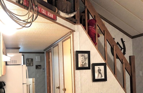 Pedernales Bend Cabin | COWBOY CABIN with Lake Access & Views - perfect for a weekend getaway