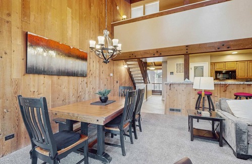 South Lake Tahoe Condo | Cozie home with a stone fireplace near Ski Run Marina/new mini split a/c