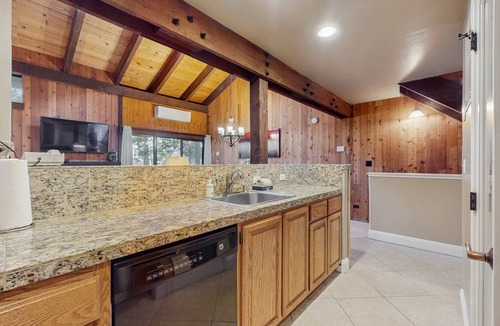South Lake Tahoe Condo | Cozie home with a stone fireplace near Ski Run Marina/new mini split a/c