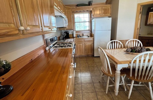 Sondheimer House | Cozy 1 bedroom, 2 queen beds with sofa couch lakefront nEagle Lake Getaway
