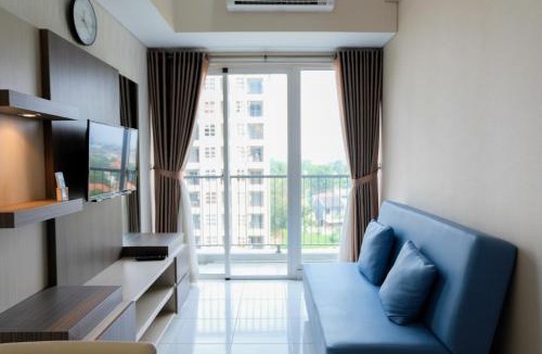 Bumi Serpong Damai Apartment | Cozy 1BR at Casa De Parco Apartment By Travelio