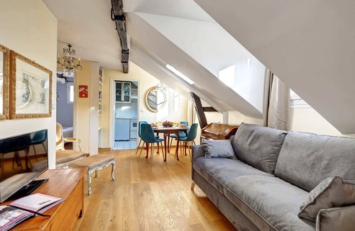Jardin des plantes Apartment | Cozy 1BR for 4 in the Heart of Latin Quarter