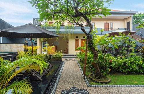 Legian City-Centre House | Cozy 1BR Twin Room in Legian Bali