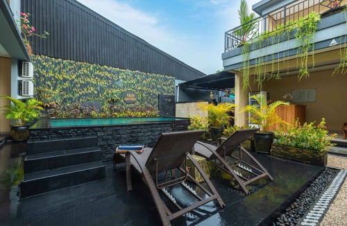 Legian City-Centre House | Cozy 1BR Twin Room in Legian Bali