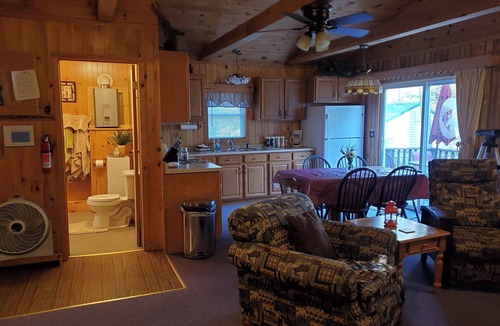 Keeseville Cabin | Cozy 2-bedroom cabin in charming Keeseville with AC