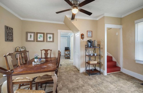 Anderson House | Cozy 2 BR Home in Historic Downtown Anderson