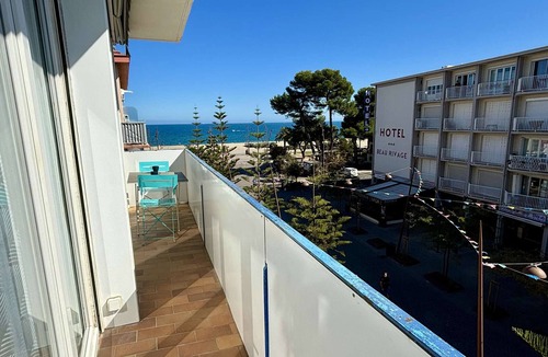 Plage d'Argeles Apartment | Cozy 2-room apt, 4 guests, 100m to beach, AC, balcony, pets allowed