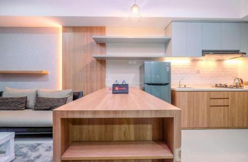 Mampang Prapatan Apartment | Cozy 2BR Apartment Nine Residence with City View By Travelio