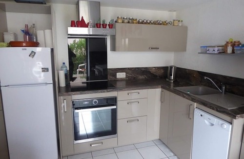 Argeles Plage Villa | Cozy 2BR + Mezzanine with A/C, Private Parking, and Terrace, 400m from Beach