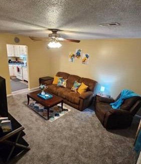 Greenville Apartment | Cozy 2BR sleeps 6 near ECU Stadium and Hospital