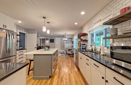 Wiley House | Cozy 3BR Getaway, Lake access, Fire Pit, Trails