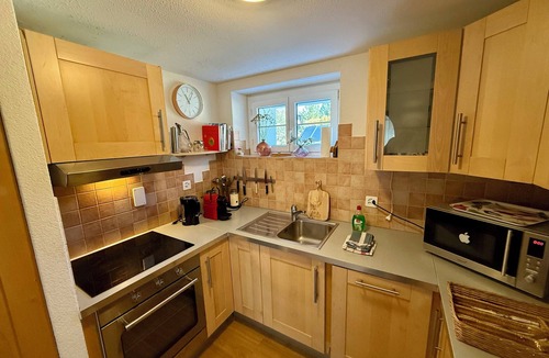 Saas-Fee Apartment | Cozy 4-room apartment Chalet Bärgheimet