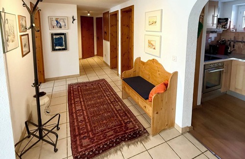 Saas-Fee Apartment | Cozy 4-room apartment Chalet Bärgheimet