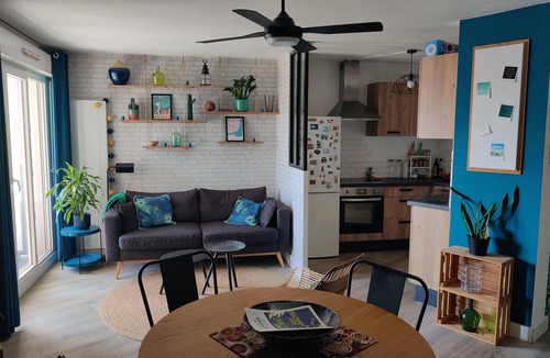 Port Marianne House | Cozy 55 m² with parking in Montpellier