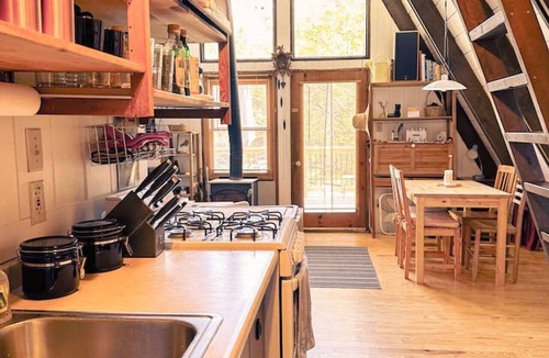 New Kingston House | Cozy A-Frame Cabin Year Round Vibes & Pond Side Relaxation in the Catskills