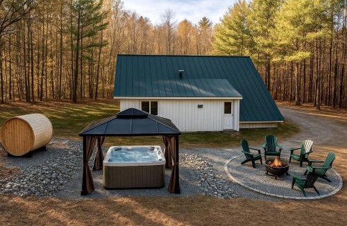 Jamaica House | Cozy A-Frame Cabin with Hot Tub & Sauna near Stratton Mountain, Vermont