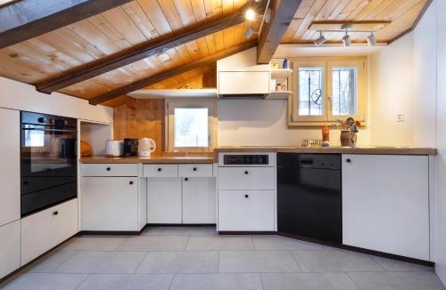 Axalp Apartment | Cozy Alpine Lodge - Hot Tub & Balcony Views
