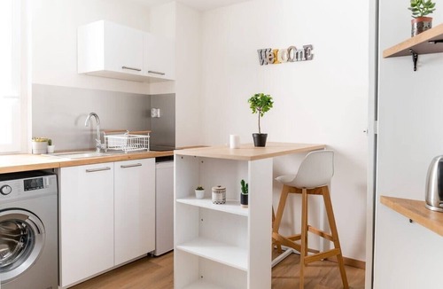 Villette Gare Apartment | Cozy and Elegant Studio – Bellecombe District, Lyon 6th