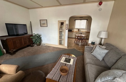 Manitowoc Apartment | Cozy and Private Space