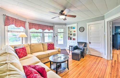 Delmar Apartment | Cozy and Walkable Delmar Getaway with Fire Pit!