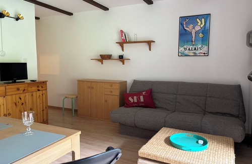 Vionnaz Apartment | Cozy apartment in chalet style