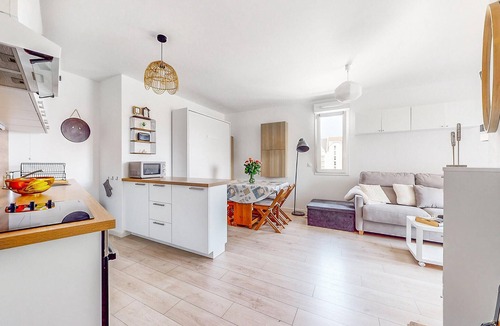 Stella-Plage Apartment | Cozy apartment in Cucq with house a panoramic view