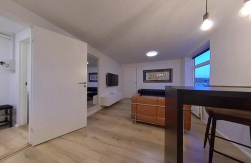 Tinglev Apartment | Cozy apartment with private garden and parking