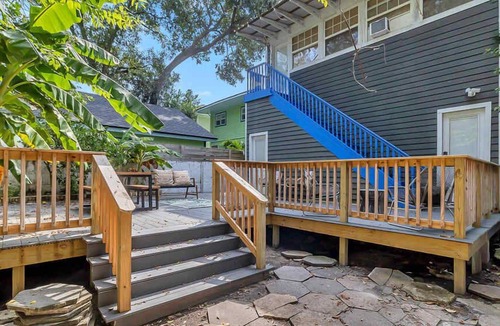 Five Points Apartment | Cozy APT with Large Deck - 2 blocks from 5 Points!