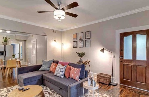 Five Points Apartment | Cozy APT with Large Deck - 2 blocks from 5 Points!