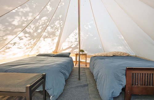 Pauma Valley Cabin | Cozy Bell Tent in Palomar Mountains