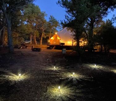 Duchesne House | Cozy Bell Tent Surrounded by Nature in Duchesne, Utah