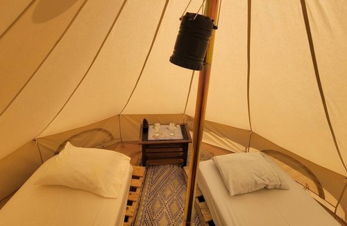 Polson House | Cozy Bell Tent With A View- "Air"