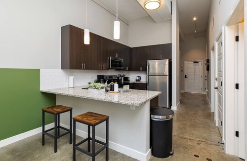 Downtown Des Moines Apartment | Cozy Boho-Chic Downtown 2BD/2BR - Downtown DSM