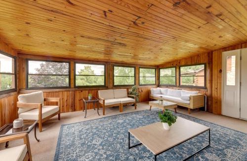 Brookville House | Cozy Brookville Home w/Fire Pit & Deck!