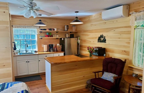 Belfast Cabin | Cozy Cabin By The Pond, Sleeps 2