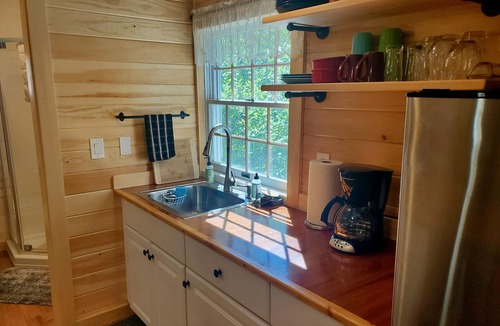 Belfast Cabin | Cozy Cabin By The Pond, Sleeps 2
