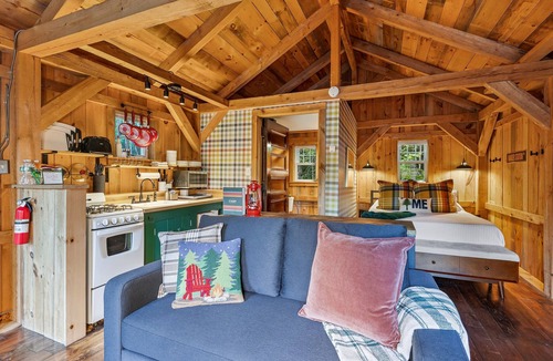 Bethel Cabin | Cozy Cabin! Firepit! Dogs Welcome! Hot Tub!