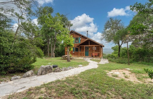 San Marcos Cabin | Cozy Cabin - Hot tub, Views, Wimberley Area