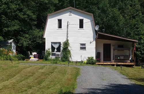Barss Corner House | Cozy Cabin in Barss Corner with hot tub. Pet-Friendly!