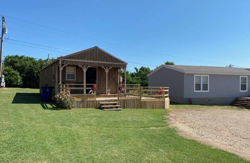Kay County Cabin | Cozy cabin in enjoyable Kaw City with WiFi, AC