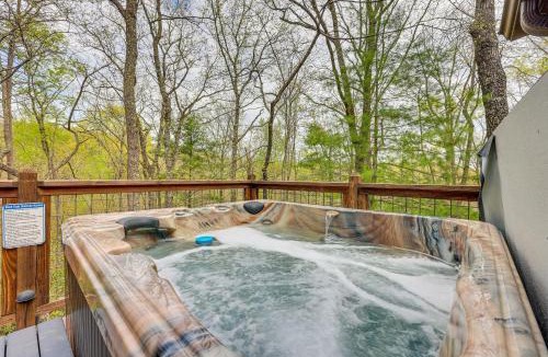 Blue Ridge House | Cozy Cabin in Private Location w/Hot Tub & Grill!