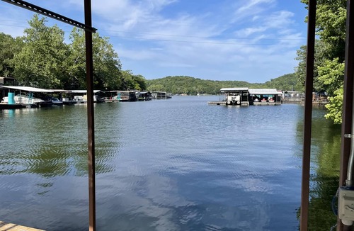 Gravois Mills Cabin | Cozy Cabin in Quiet Cove with Private Boat Dock