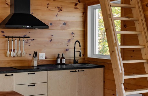 Saint-Aime-du-Lac-des-Iles Cabin | Cozy cabin - lake view