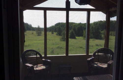 Erickson Cottage | Cozy cabin near RMNP with screened-in deck, forest and meadow views
