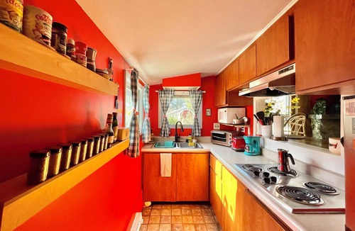 Carmel Cabin | Cozy cabin with deck and fireplace steps from White Pond Lake. Dog friendly.