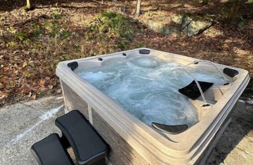 Lake Luzerne Cabin | Cozy Cabin with fire pit hot tub centrally located